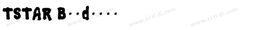 TSTAR Bold字体转换